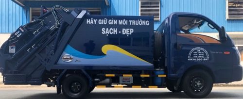 Xe Cuốn Ép Rác Trong Đô Thị Hyundai New Porter H150